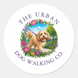 Cockapoo Hondenuitlater Maatwerk Logo Stickers