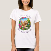 Cockapoo hondenwandel training kleding t-shirt (Voorkant)