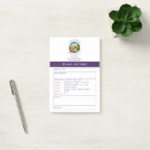 Cockapoo hondenwandelrapport formulier op maat gem post-it® notes (Kantoor)