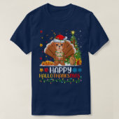 Cockapoo-hondliefhebber Funny Happy Cockapoo Hallo T-shirt (Design voorkant)