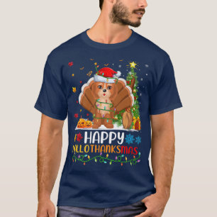 Cockapoo-hondliefhebber Funny Happy Cockapoo Hallo T-shirt
