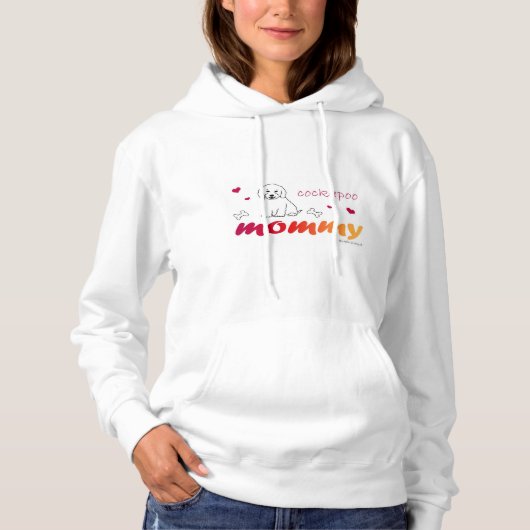 cockapoo hoodie (Voorkant)