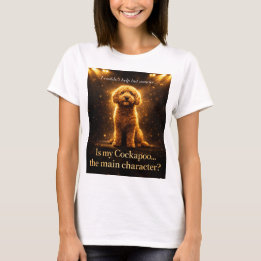Cockapoo Hoofdpersonage T-shirt Grappig Geschenk v