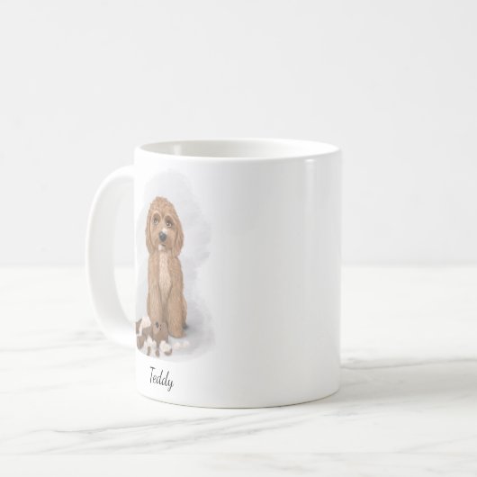 Cockapoo: "Ik was het niet" Koffiemok (Voorkant links)