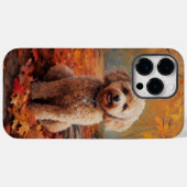 Cockapoo in de herfst laat Herfst inspireren Case-Mate iPhone Case (Achterkant (horizontaal))