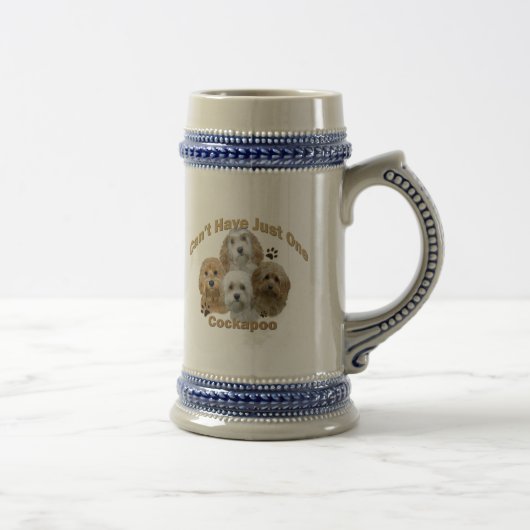 Cockapoo kan niet slechts één cadeau hebben bierpul (Rechts)