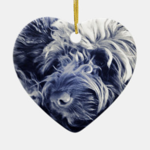 Cockapoo Keramisch Ornament