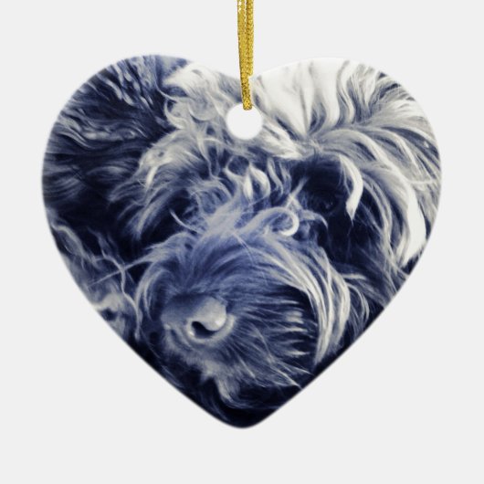 Cockapoo Keramisch Ornament (Voorkant)
