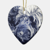 Cockapoo Keramisch Ornament (Links)