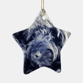 Cockapoo Keramisch Ornament (Rechts)