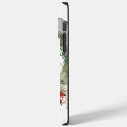 Cockapoo Kerstkrans feestelijke pup Case-Mate iPhone Case (Achterkant / Links)