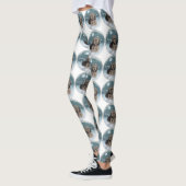 Cockapoo Kerstmis Leggings (Links)