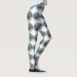 Cockapoo Kerstmis Leggings
