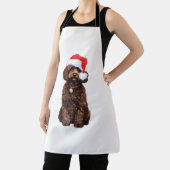 Cockapoo Kerstmis Schort (Insitu)