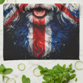 Cockapoo keuken Union Jack Britse hond handdoek (Gevouwen)