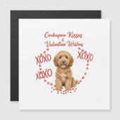 Cockapoo Kisses Valentine Wishes Dog Lover (Voorkant / Achterkant)