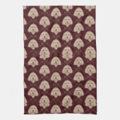 Cockapoo Kitchen Towel Set Cute Dog Pattern Theedoek (Verticaal)