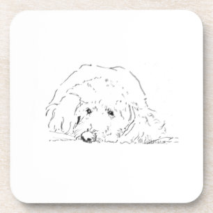 Cockapoo koffiekopjes, cadeau-ideeën voor hondenli bier onderzetter