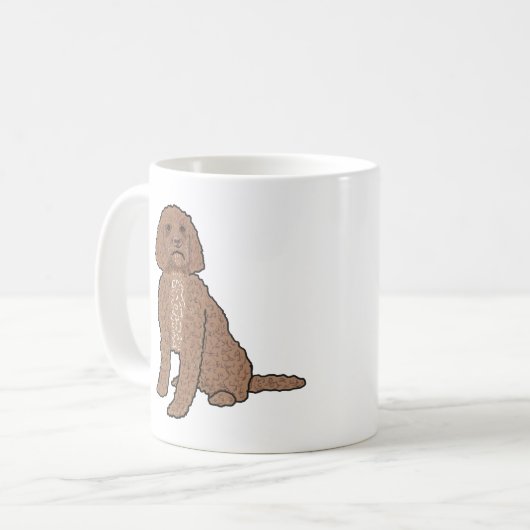Cockapoo Koffiemok (Voorkant links)