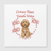Cockapoo Kusjes Valentijn Wensen Hond Liefhebber (Voorkant)