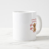 Cockapoo Kusjes Valentijn Wensen Hond Liefhebber Grote Koffiekop (Voorkant rechts)