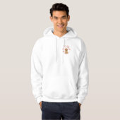 Cockapoo Kusjes Valentijn Wensen Hond Liefhebber Hoodie (Voorkant volledig)