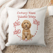 Cockapoo Kusjes Valentijn Wensen Hond Liefhebber Kussen (Deken)