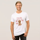 Cockapoo Kusjes Valentijn Wensen Hond Liefhebber Tri-Blend Shirt (Voorkant volledig)