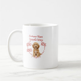 Cockapoo Kusjes Valentijnwensen Hond Liefhebber Koffiemok