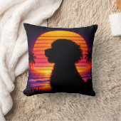 Cockapoo kussen - Retro cadeau voor Cockapoo honde (Deken)