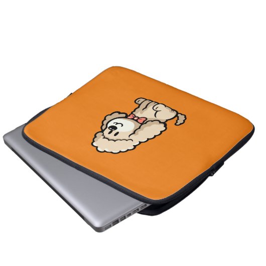 Cockapoo Laptop Sleeve (Voorkant onderkant)