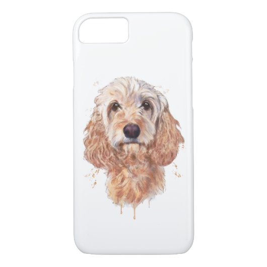 Cockapoo leuke hondentelefooncel. Geweldig cadeau  Case-Mate iPhone Case (Achterkant)