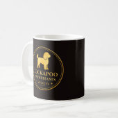 Cockapoo-liefhebbersvereniging hoodie koffiemok (Voorkant links)