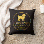 Cockapoo-liefhebbersvereniging hoodie kussen (Deken)
