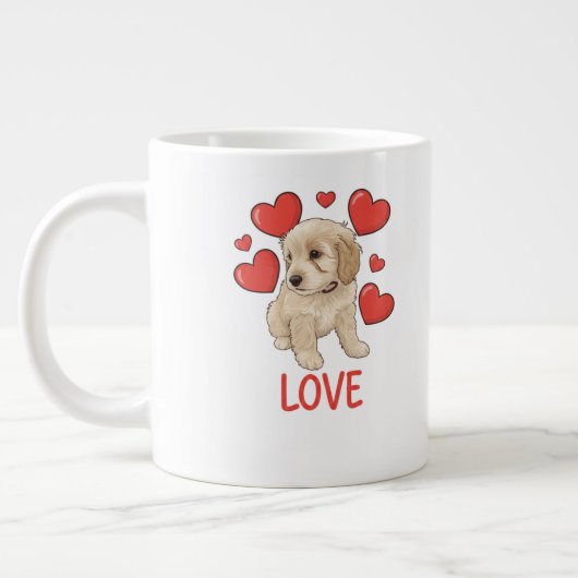 Cockapoo Love Grote Koffiekop (Links)