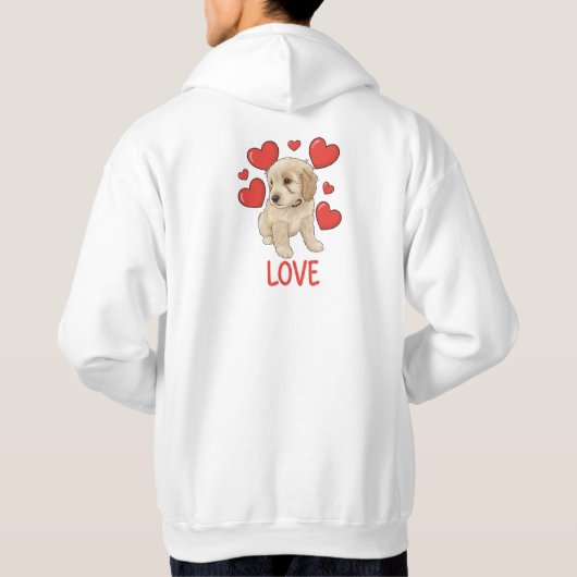Cockapoo Love Hoodie (Achterkant)