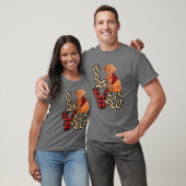 Cockapoo Love Leopard Pset Happy Valentines Day D T-shirt (Unisex)