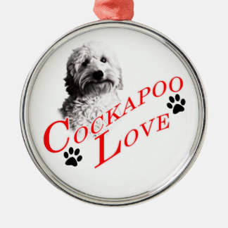 Cockapoo Love Metalen Ornament