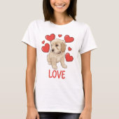 Cockapoo Love T-shirt (Voorkant)