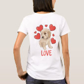 Cockapoo Love T-shirt (Achterkant)
