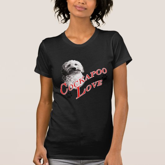 Cockapoo Love T-shirt (Voorkant)