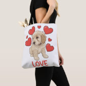 Cockapoo Love Tote Bag (Dichtbij)