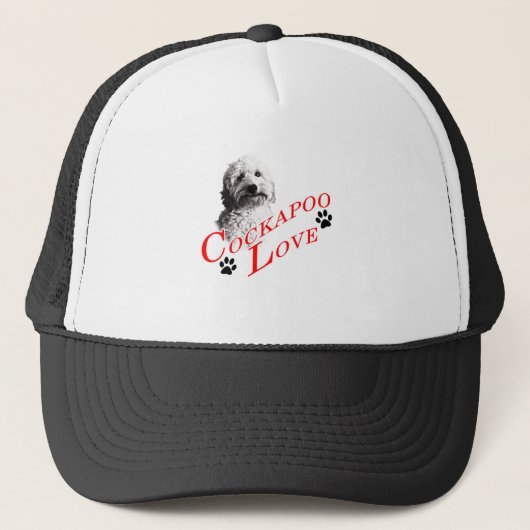 Cockapoo Love Trucker Pet (Voorkant)