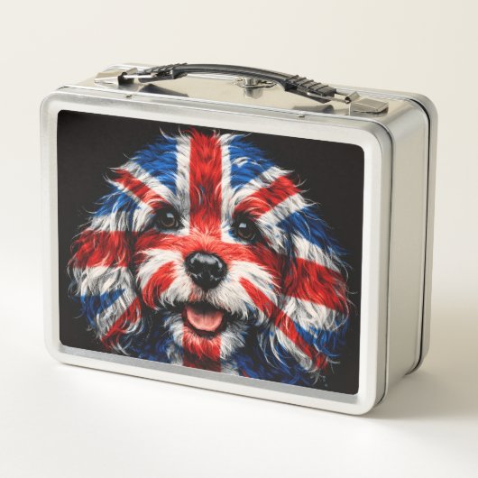 Cockapoo-lunchbox VK Honden Cadeau (Achterkant)