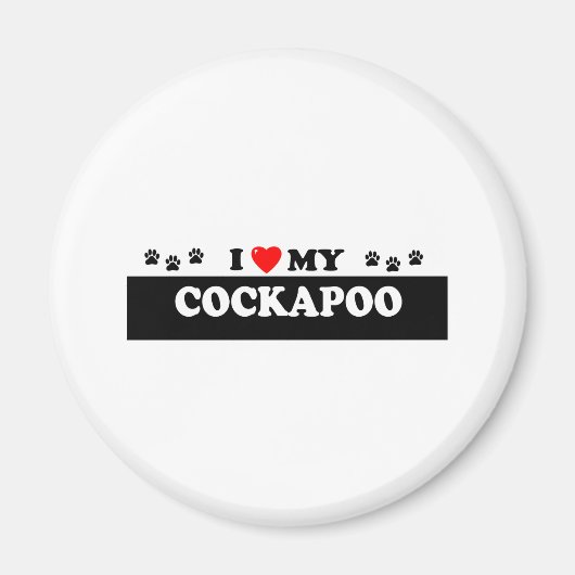 COCKAPOO MAGNEET (Voorkant)