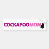 Cockapoo Mam Bumpersticker (Voorkant)