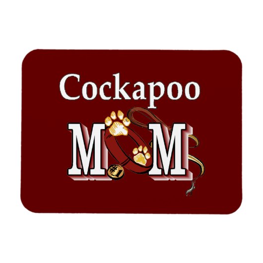 Cockapoo Mam Gifts Magneet (Horizontaal)
