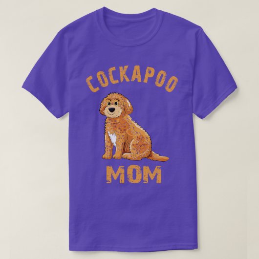 Cockapoo Mam T-shirt (Design voorkant)