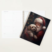 Cockapoo met Sinterklaas Feestelijke Kerstmis Planner (Display)