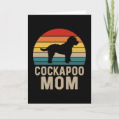 Cockapoo Moeder Kaart (Voorkant)
